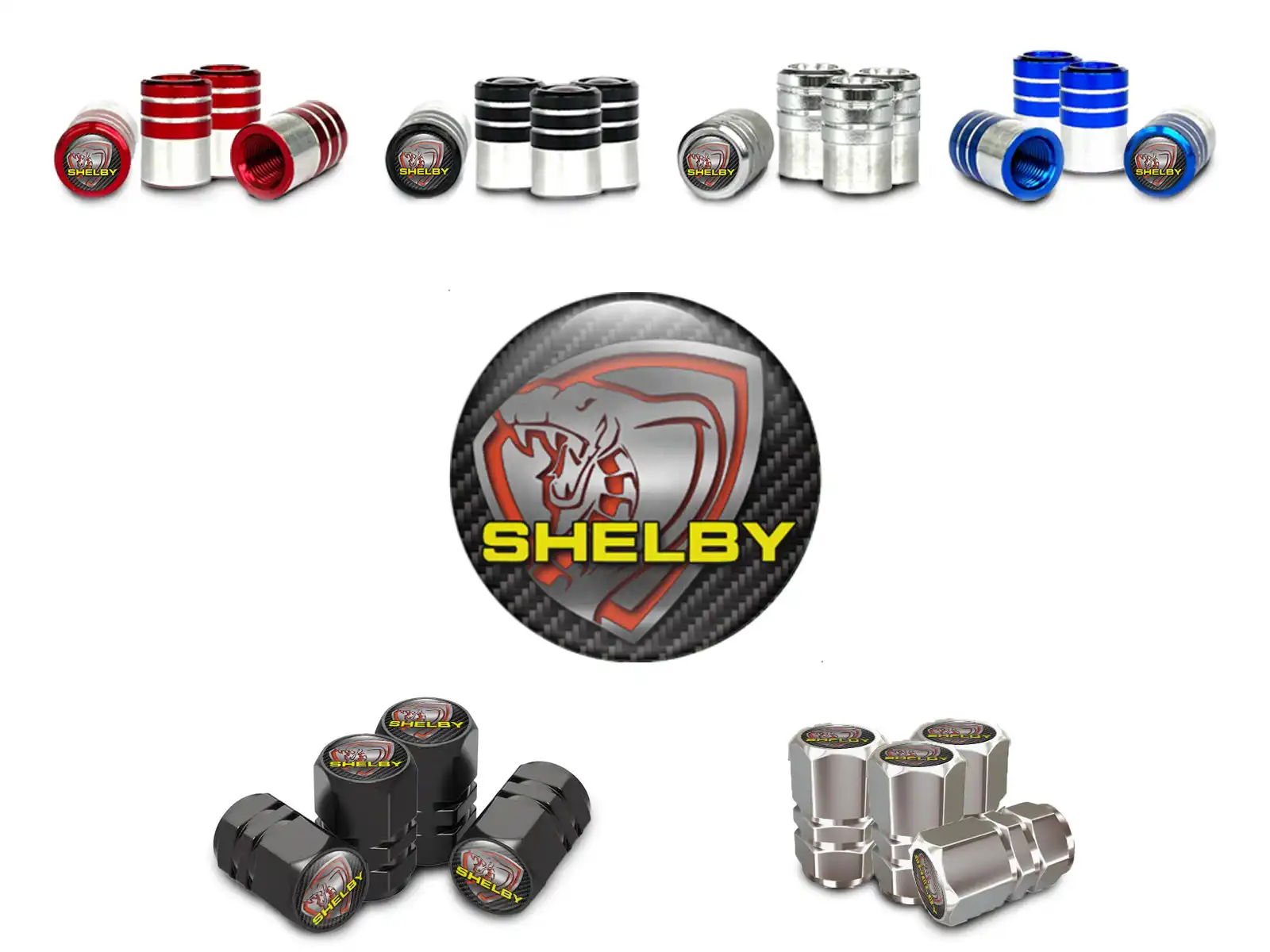 Valve Caps for SUV Force Build Style Look